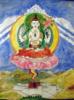 Chenresig, Buddha of Compassion over Potala Palace